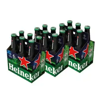 Vivanda Pack cerveza heineken botella 330ml pack 6un x 3un oferta