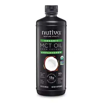 Tottus Aceite de coco orgánico mct nutiva 946 ml oferta