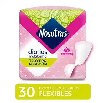 Tottus Protectores diarios flexibles nosotras 30 unidades oferta