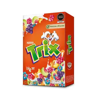Tottus Cereal trix maíz integral frutal nestle 330 gr oferta