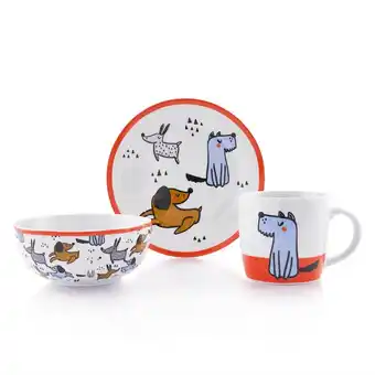 Tottus Set x3 vajilla infantil loza no oferta