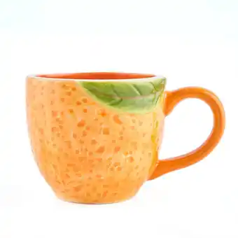 Tottus Taza 230ml naranja oferta