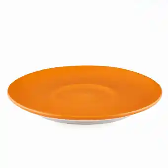 Tottus Plato taza naranja 14.5 oferta
