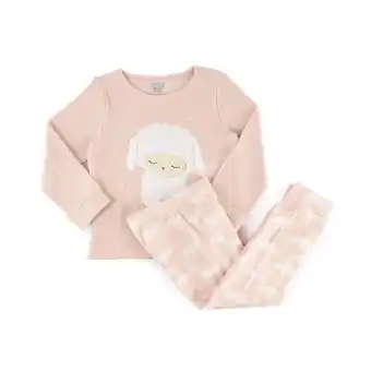 Tottus Pijama polar niña talla 2 rosado oferta