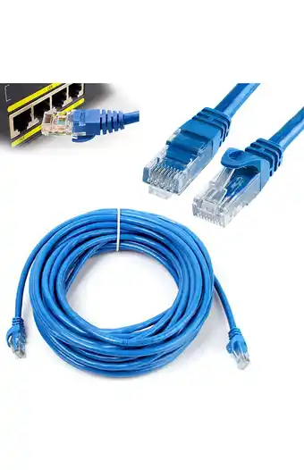 Tiendas EFE Cable de red utp cat 6 rj45 25 mts oferta