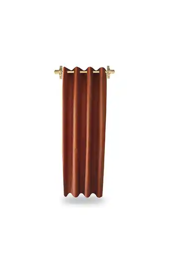 Tiendas EFE Cortina con ojalillo de aluminio coralpe lacre 1.40 x 2.50 m oferta