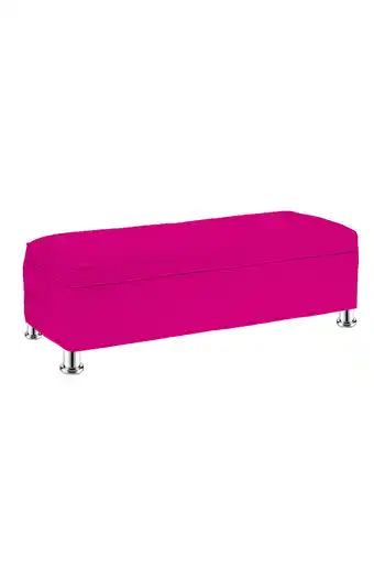 Tiendas EFE Baúl tapizado mavisac verona 2 plazas - fucsia oferta