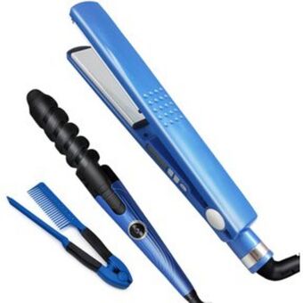 Linio Plancha cabello alisador digital nano ti... oferta