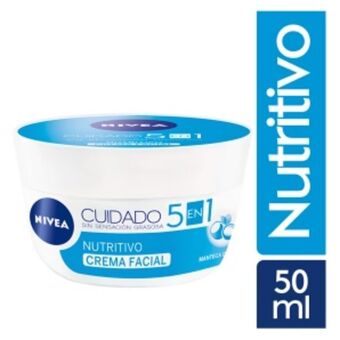 Mifarma Crema facial cuidado nutritivo nivea - pote 50 ml oferta