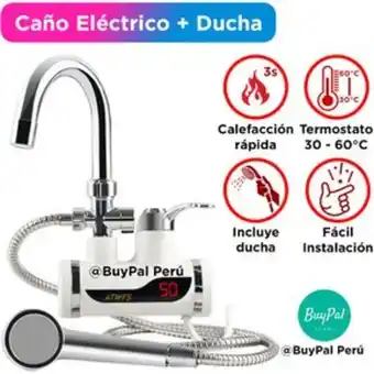 Linio Caño grifo eléctrico calentador agua i... oferta