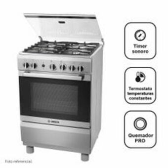Metro Bosch cocina a gas pro447 ix 4 hornillas oferta