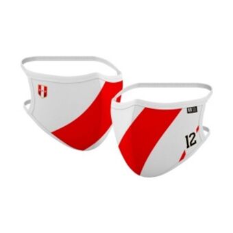 Mifarma Mascarilla oficial selección peruana tela blanca adulto - bolsa 1 un oferta