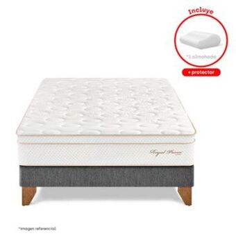 Paraiso del Perú Cama europea royal prince | 1.5 plazas oferta