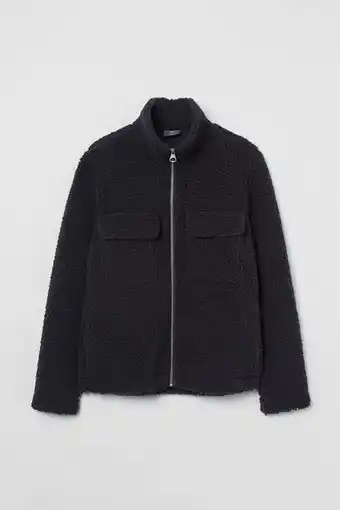 H&M Casaca en carnerito regular fit oferta