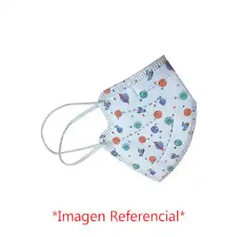 InkaFarma Mascarillas kn95 niños 4 pliegues - caja 10 un oferta