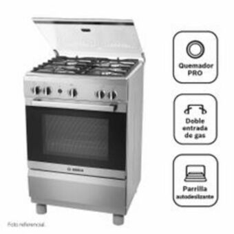 Metro Bosch cocina a gas pro445 ix 4 hornillas oferta