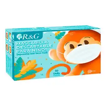 InkaFarma Mascarilla descartable para niños blanca oferta