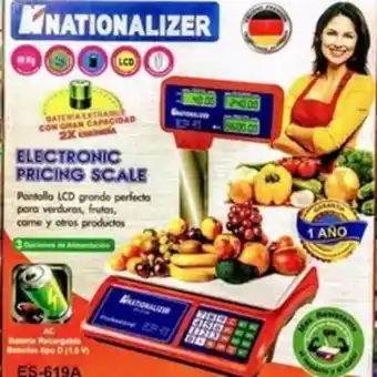 Linio Balanza comercial 40 kg. con mástil y d... oferta