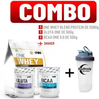 Platanitos Innovate nutrition combo innovate nutrition - one whey blend protein 5 kg. lúcuma + bcaa one 6.0 500 gr. naranja + shaker oferta