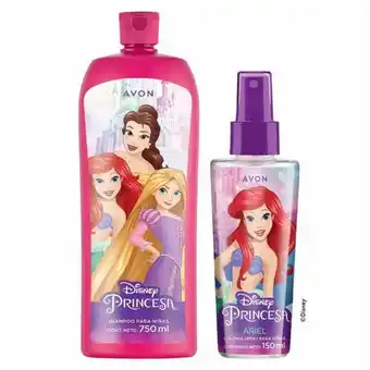 Avon Set x 2 princesas de disney oferta