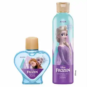 Avon Set x 2 colonia y shampoo frozen oferta