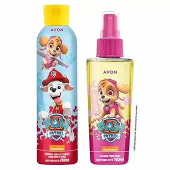Avon Set x 2 paw patrol para niñas oferta