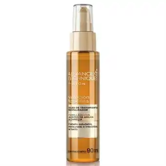 Avon Advance techniques óleo tratamiento restaurador aceite de argán y camelia nutrición absoluta 90 ml oferta