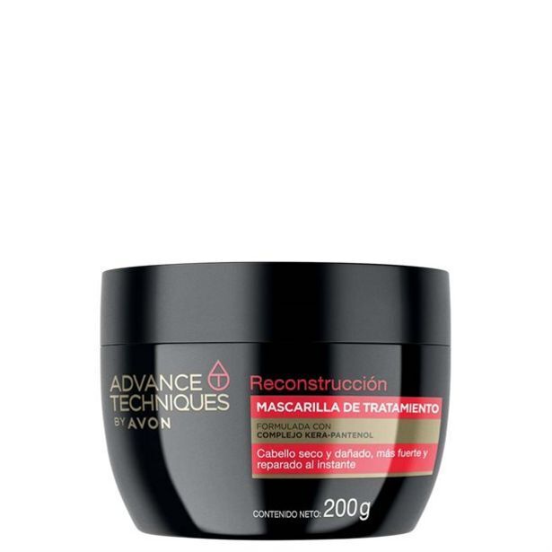 Avon Advance techniques mascarilla de tratamiento reconstrucción con complejo kera - pantenol 200 g oferta