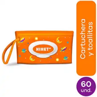 Mifarma Toallitas húmedas ninet cartuchera clásicas - bolsa 60 un oferta