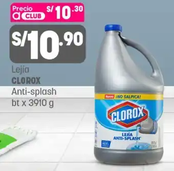 Plaza Vea Lejía Anti-Splash Clorox 3910g oferta
