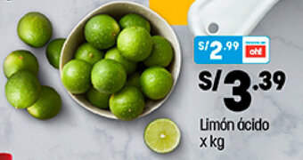 Plaza Vea Limón Ácido oferta