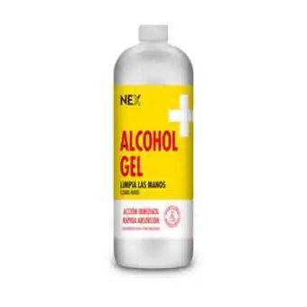 Alcohol en gel x 1100 ml nex