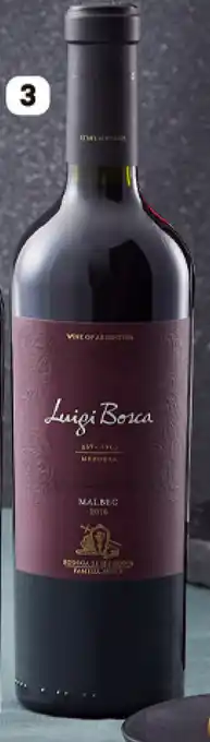 Plaza Vea Vino Luigo Bosca Reserva 750ml oferta