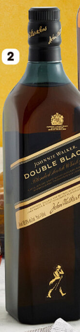 Plaza Vea Whisky Johnnie Walker Double Black 750ml oferta