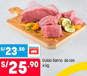 Plaza Vea Guiso Tierno de Res oferta