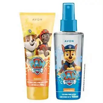 Avon Set x 2 paw patrol para niños oferta