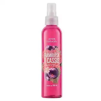 Avon Naturals colonia spray frambuesa y arándanos 200 ml oferta