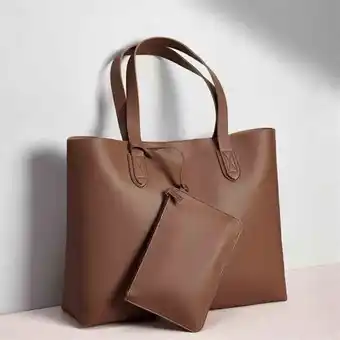 Bolso essentials maxi café