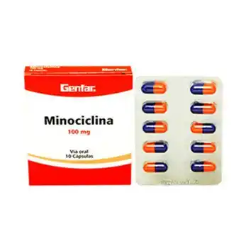 Mifarma Minociclina 100mg cápsula - caja 10 un oferta