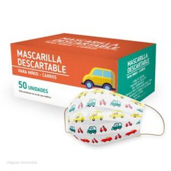 Tai Loy Mascarilla descart p/niños carros cax50 oferta
