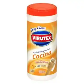 Tai Loy Toallas humedas desinfectantes para cocina x 35un virutex oferta