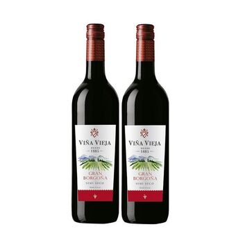 Tottus Two pack vino borgoña - perú 750 ml oferta