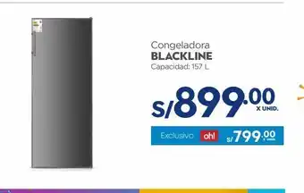 Makro Congeladora blackline capacidad: 157 l oferta