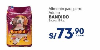 Makro Alimento para perro adulto bandido saco x 18 kg. oferta