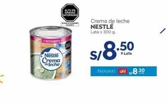Makro Crema de leche nestlé lata x 300 g. oferta