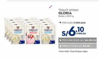 Makro Yogur griego gloria x 800g oferta