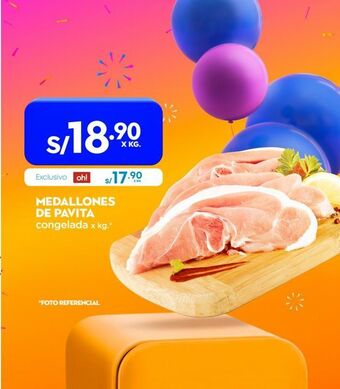 Makro Medallones de pavita x kg oferta
