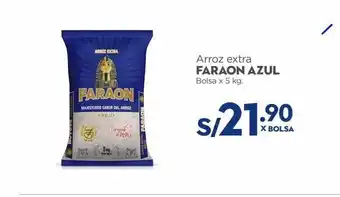 Makro Arroz extra faraon azul x 5kg oferta
