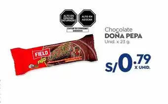 Makro Chocolate doña pepa x 23g oferta