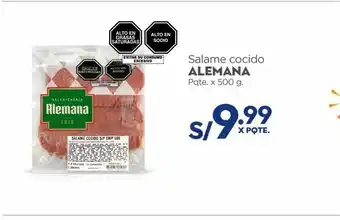 Makro Salame cocido alemana x 500g oferta